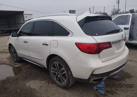 2017 Acura Mdx Advance Entertainment Pkgs z USA, uszkodzony, nr VIN 5FRYD4H9XHB025971